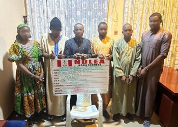 NDLEA ta damƙe mutum shida masu harƙallar cushen lodin muggan ƙwayoyi cikin kayan matafiya Saudiyya