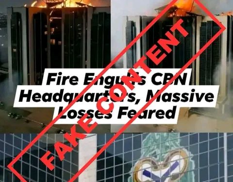 Gobara ba ta tashi a hedikwatar mu ba – CBN