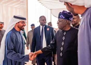 Tinubu ya sauka Abu Dhabi don halartar taron ADSW 2026