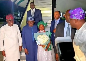 Tinubu ya isa Legas bayan balaguro a ƙasar waje, zai halarci taron fidda gwani na APC ranar Asabar