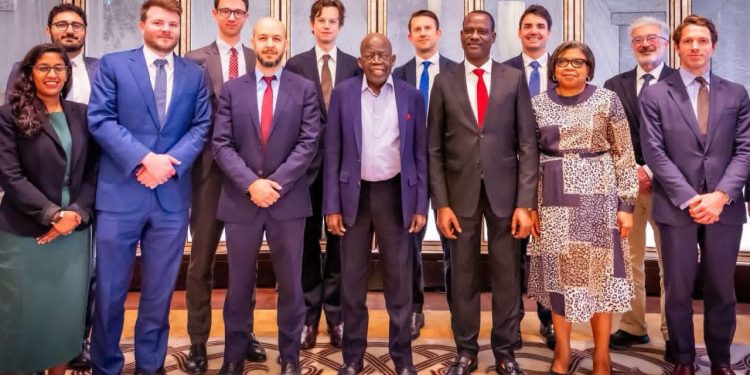 Tinubu ya gana da manyan masu zuba jari na duniya a Paris