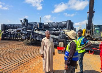 Bagudu ya ziyarci babbar hanyar Sakkwato–Badagiri, ya jinjina wa cigaban aikin